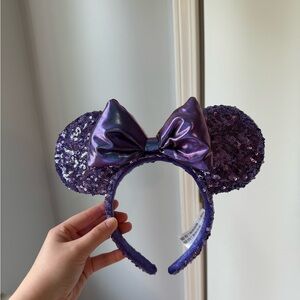 Purple Disney Ears